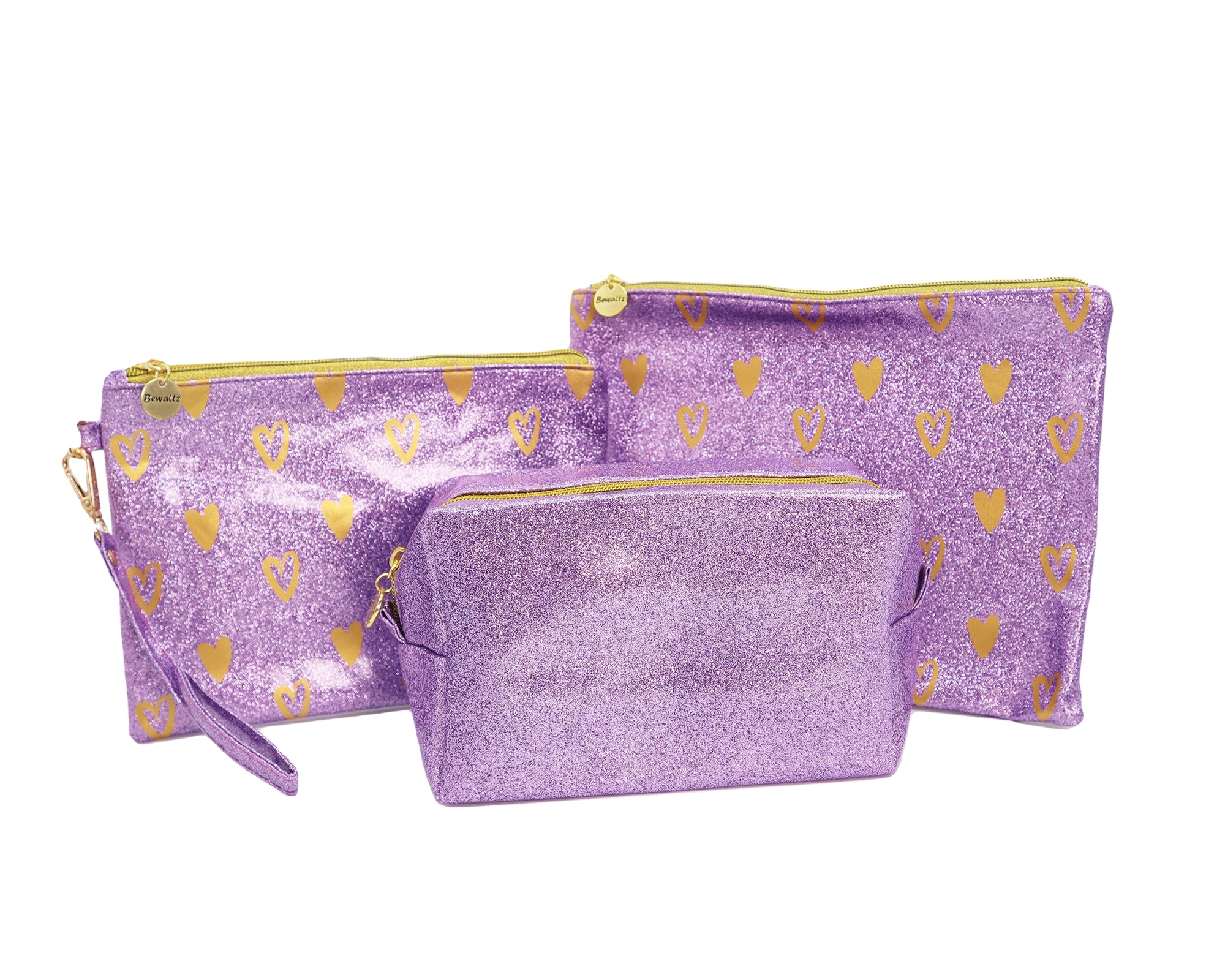 BEWALTZSET COSMETIQUERAS GLITTER