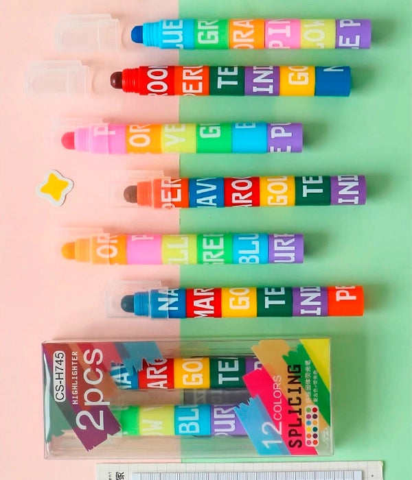 PLUMONES  DE COLORES