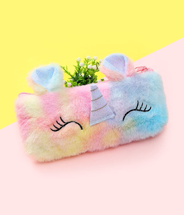 CARTUCHERA UNICORNIO AFELPADA