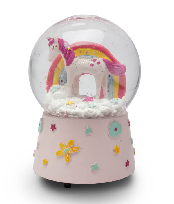 Floss&amp;Rock esfera de nieve musical Unicornio y Hadas