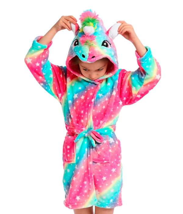 Bata de Baño Unicornio
