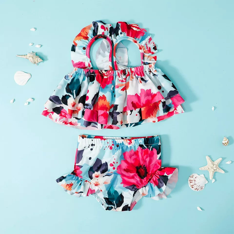 Traje de baño floral