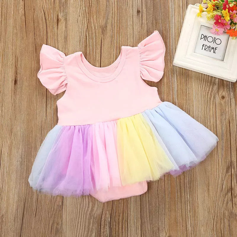 Vestido Unicornio Colorido