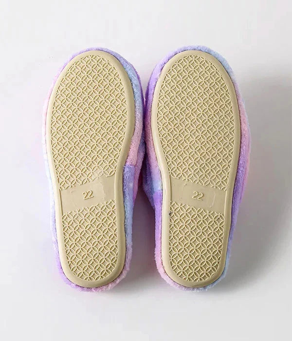 PANTUFLAS DE UNICORNIO DE FELPA