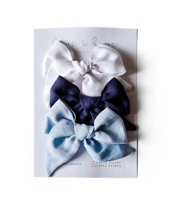 BOWS &amp; BOWS TRIO MOÑOS MIDI SUMMER COLLECTION 21