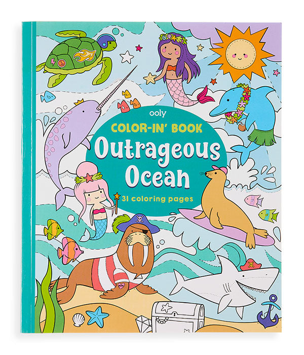 OOLYCUADERNO PARA DIBUJAR CREATURAS DEL OCÉANO