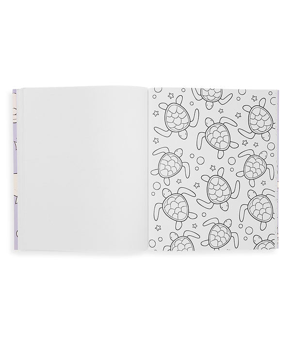 OOLYCUADERNO PARA DIBUJAR CREATURAS DEL OCÉANO
