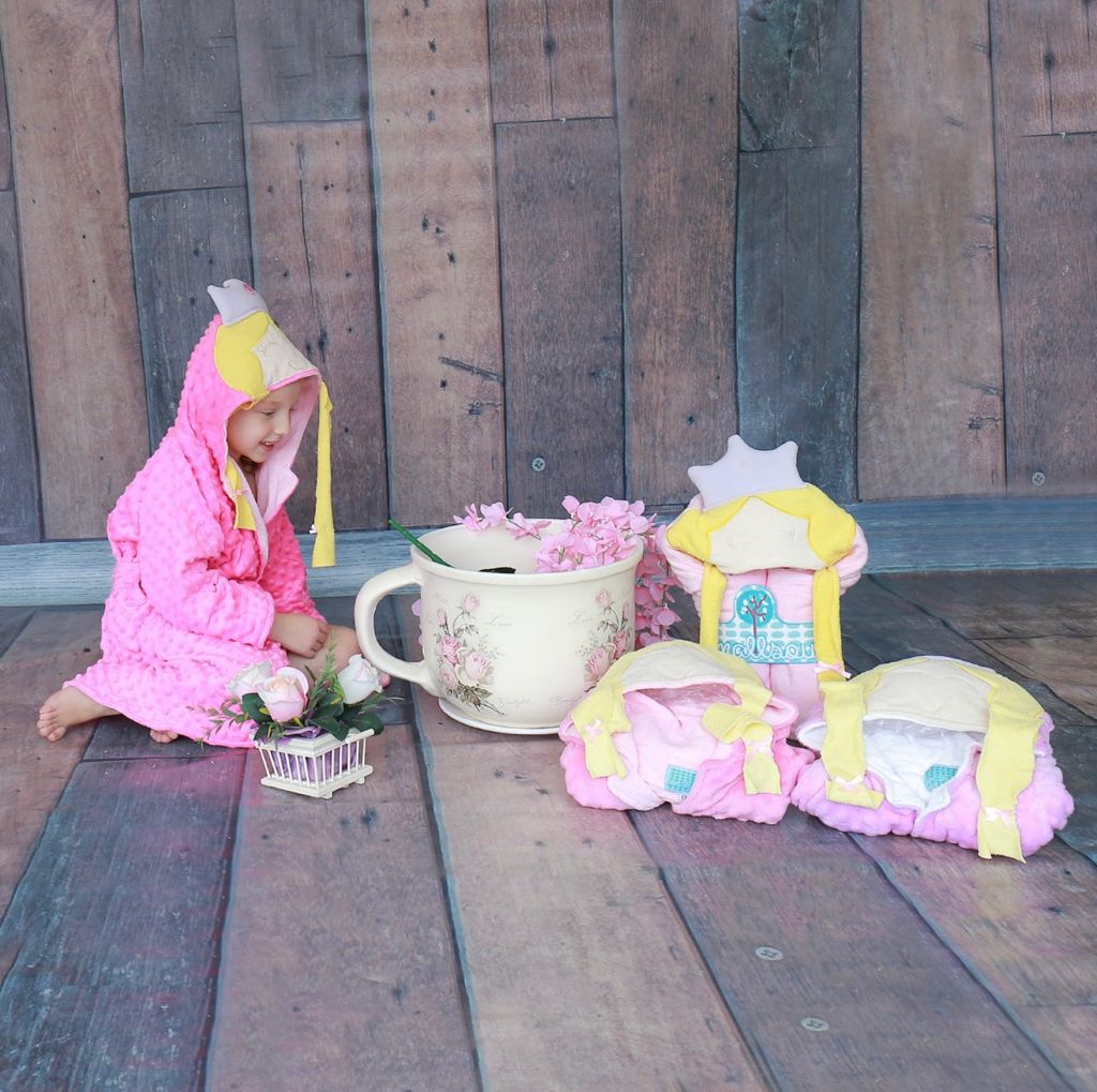 SMALL SOUL BABY TOALLA PRINCESA