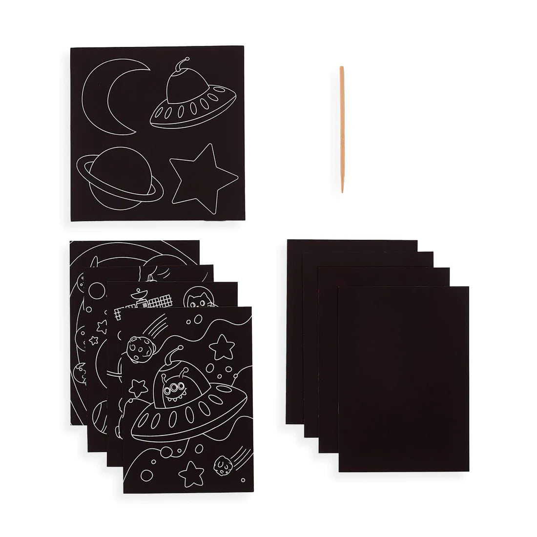 Rasca Scratch &amp; Scribble Exploradores del Espacio