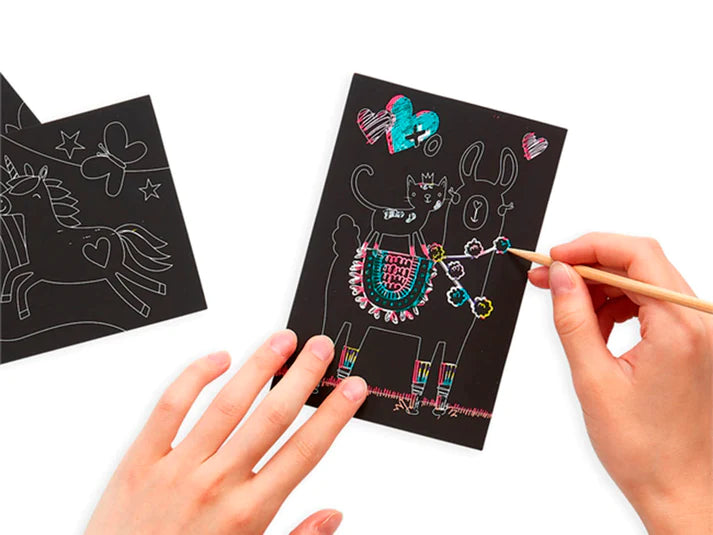 Mini Rasca Scratch &amp; Scrible Unicornio