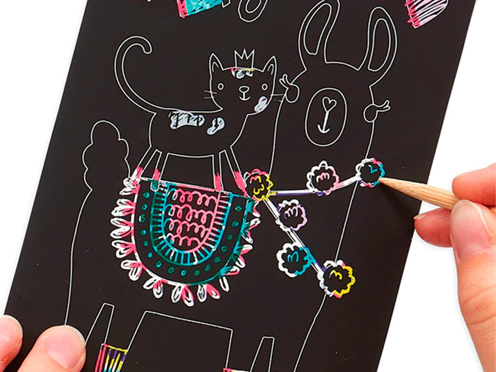 Mini Rasca Scratch &amp; Scrible Unicornio