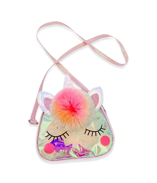 Bolsa Holografica Unicornio