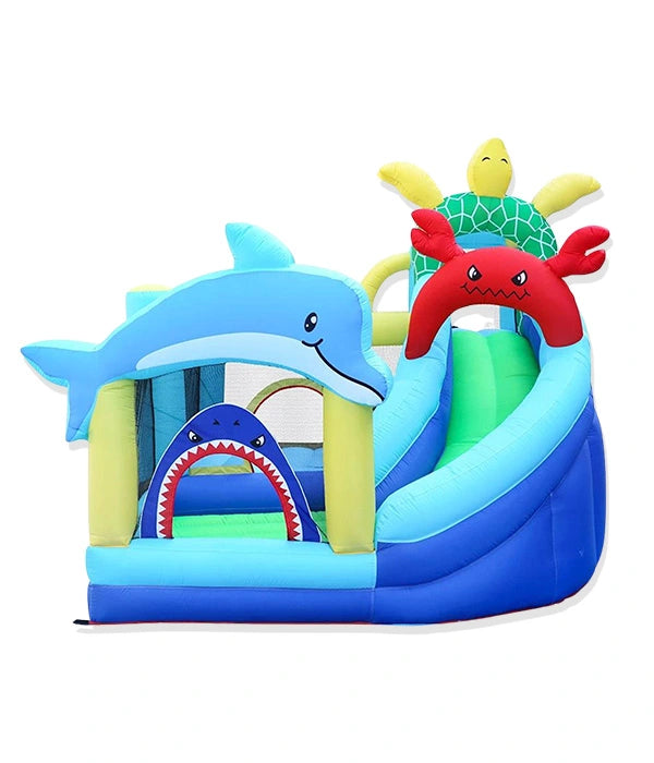 RENTA INFLABLE MUNDO MARINO $1400 APLICA SOLO EN LA CIUDAD DE LEON, GTO