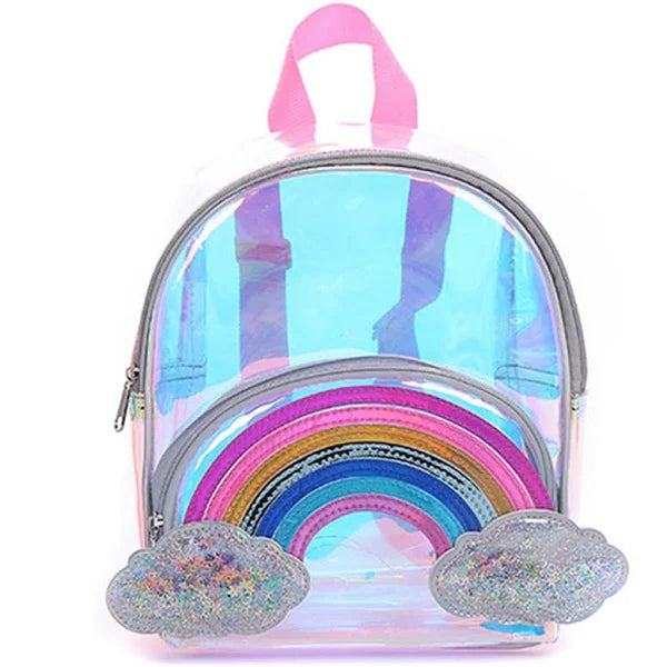 Mini Mochila Holografica Arcoiris