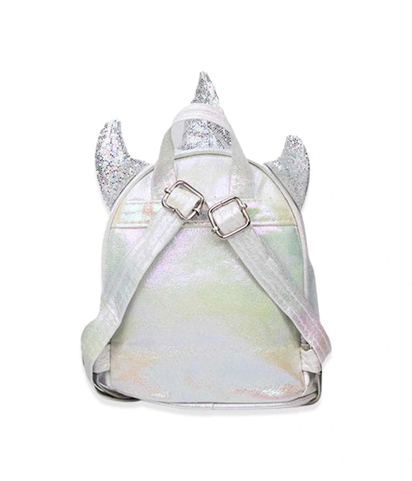 MINI MOCHILA UNICORNIO BLANCA